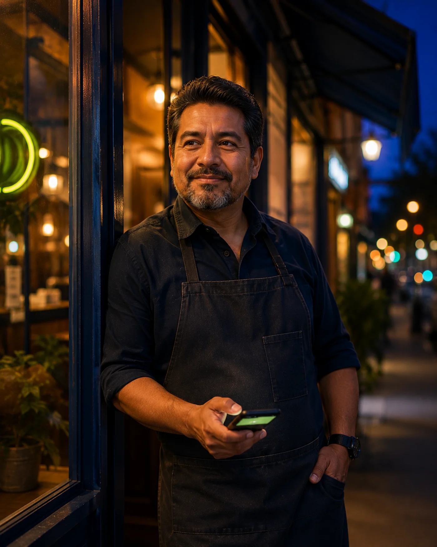 Local cafe owner